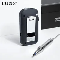 LUGX LG609 OEM/ODM Polisseuse à ongles portable rechargeable en acier inoxydable, perceuse à ongles électrique professionnelle sans balais