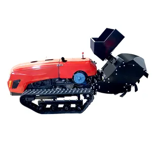 Hot Sale Crawler Rotations grubber Traktor für Garten Hydraulik antrieb Mini Grubber mit Anbaugeräten