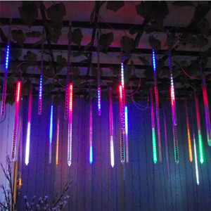 Meteor Shower RGB RGBW <strong>LED</strong> <strong>Falling</strong> Rain Lights 30cm 8 <strong>Tubes</strong> <strong>Led</strong> Icicle <strong>Snow</strong> <strong>Falling</strong> Raindrop Lights - Product Image 6