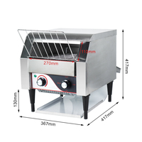 Machine à griller industrielle, grille-pain électrique, grille-pain commercial, appareil à sandwich