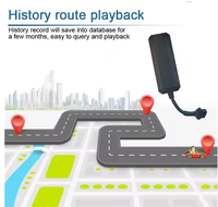 Rastreador GPS para Vehículos con Corte de Combustible Remoto por Cable, Detección ACC, Compatible con APP Android e iOS, para Vehículos Eléctricos, APP GPSONE