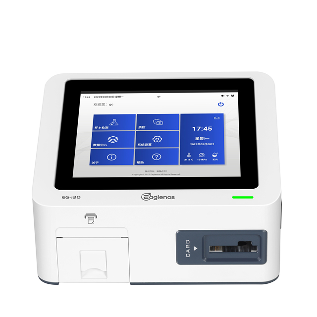 En102 Poct Blood Gas Analyzer Dry Type Blood Gas Analyzer Eg I30 for Vet Use
