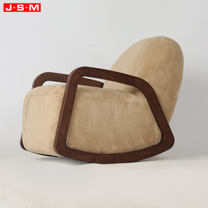 Sillón Individual de Madera Maciza, Ecológico y Duradero, para Muebles de Hogar, Diseño Wabi-Sabi, Sala de Estar - Product Image 3