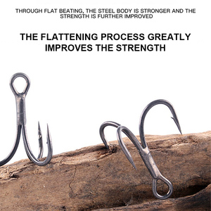 Aparejos de pesca de alta resistencia, anzuelos triples, anzuelos de pesca triples, aparejos de pesca de alta resistencia - Product Image 3
