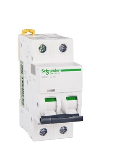 Interruptor Automático Miniatura Schneider IC65N 2P D4A A9F19204 2P D4A  1P-4P 1-63A Modelos Completos - Product Image 1