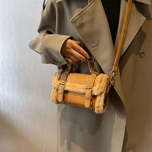 Bolso bandolera de cuero mate para mujer, bolso retro de piel sintética y bolso cuadrado pequeño, bolso tipo silla de montar para mujer - Product Image 3