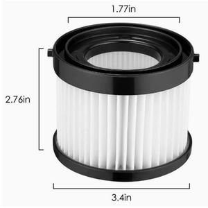 Cartouche filtrante Milwaukee M18 49-90-1900, pièce de rechange pour aspirateur à fibres haute efficacité - Product Image 2