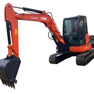 Excavadoras Kubota KX155-4 Usadas Fabricadas en Japón |   Excavadora de cadenas de 5 toneladas de segunda mano |   Miniexcavadora Kubota U55 U56 KX 155 en Venta - Product Image 4