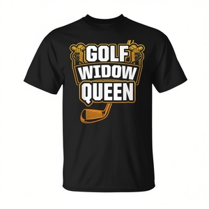 Camiseta Golf Widow Queen para mujer, amantes del golf, ropa de regalo divertida - Product Image 2