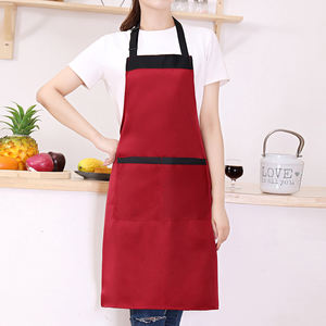 Imperméable Pe Tablier Cuisine Personnalisé Hôtel Serveur Robe Restaurant Uniforme Conceptions pour Employés Imprimer Chef Tabliers - Product Image 1