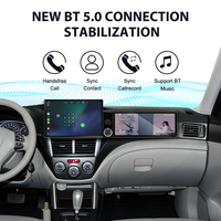 Écran ZWNAV 13,1" + 12,3" pour Subaru Forester 2008-2012, Android 15, Carplay, unité principale DSP, GPS, autoradio multimédia, stéréo
