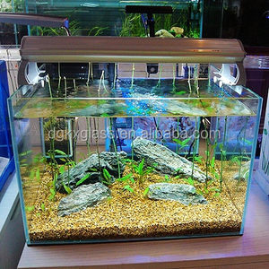 Cột kính cường lực cực kỳ rõ ràng tùy chỉnh | kính an toàn trang trí cho thiết kế kiến trúc & nội thất cho Bàn Cửa bể cá - Product Image 1