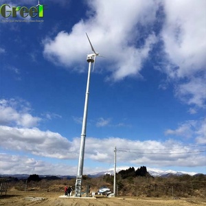 Generador Eólico de 20KW para Uso Doméstico, Directo de Fábrica, con Control de Paso de Ángulo, Voltaje de Salida Variable 220/380V, Modelo de Potencia Real - Product Image 5
