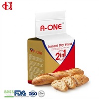 A-ONE 2 1 Levure sèche instantanée, améliorant la texture du pain en poudre |   Fermentation rapide à haute activité |   Certifié HALAL HACCP, emballage sous vide en gros