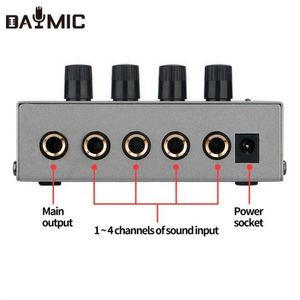 Amplificador de Auriculares Estéreo Compacto de Fábrica OEM, Amplificador de Potencia de 4 Canales para Grabación en Estudio - Product Image 6