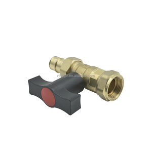 Pex đồng thau phù hợp nhanh chóng kết nối đồng thau pex phù hợp một Ống mở rộng phù hợp xoay bóng van - Product Image 1