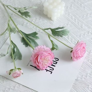 Flores Artificiales de Seda de Loto, Ramos Simulados, Decoraciones para Sala de Estar y Mesa de Comedor, Adornos Florales, Arreglos Florales - Product Image 6