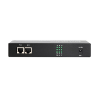 OEM定制 INFICOMO RD-FE602 6光纤端口 2 RJ45 自适应 10/100Mbps 光纤媒体转换器 80km CE认证