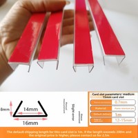 Support adhésif en forme de U pour bande LED, installation sans perçage