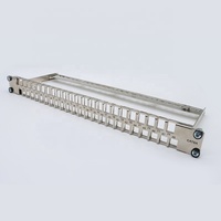Panel Lipat Lipat Lipat 1U Rj45 Port 48 19 Inci Kosong