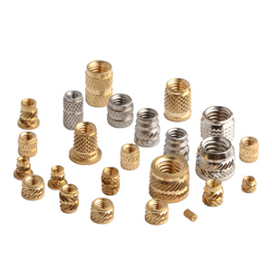 Tùy chỉnh bth loạt M2 M3 M4 M5 M6 M8 Metric Brass nóng chảy chèn các loại hạt sưởi ấm đúc đồng chủ đề chèn NUT - Product Image 6