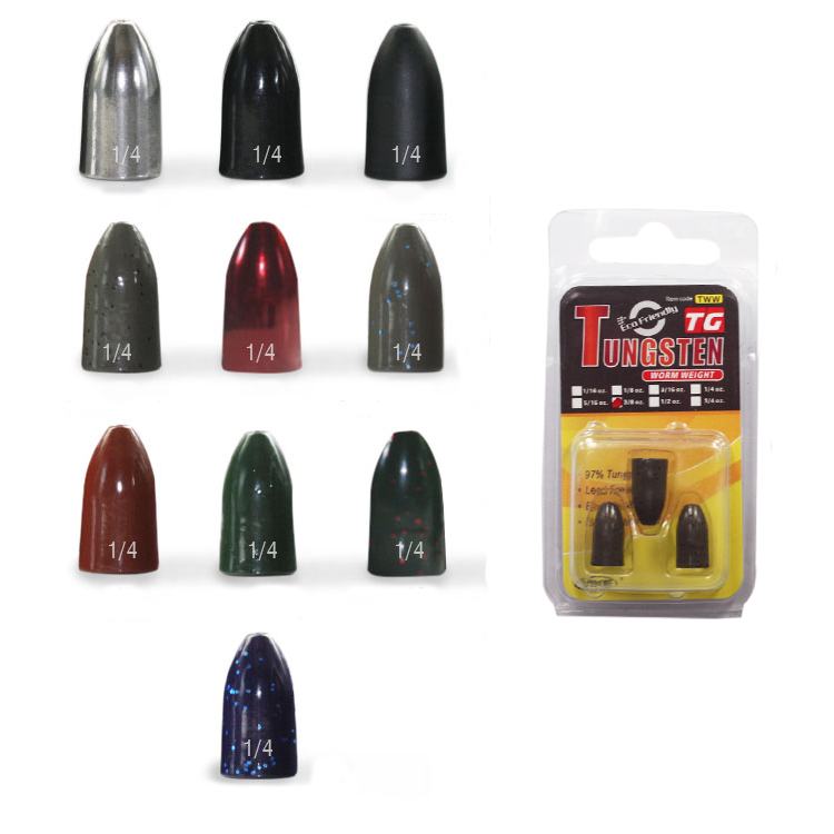 Vike Tungsten Fishing Weights Durable Versatile