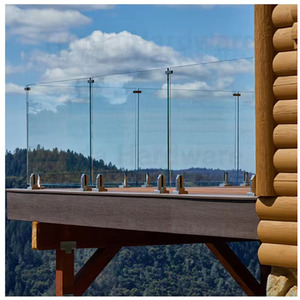 Robinet en acier inoxydable 316 de grande qualité pour les gardes en verre trempé - Product Image 1