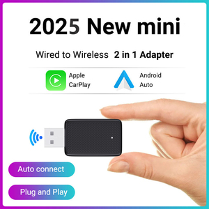 OEM CarPlay a adaptador inalámbrico USB/Tipo-C Compatible para CarPlay inalámbrico sin costuras y Android Auto - Product Image 2