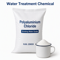 Chlorure de polyaluminium de qualité alimentaire, poudre blanche PAC 30% pour la purification de l'eau potable