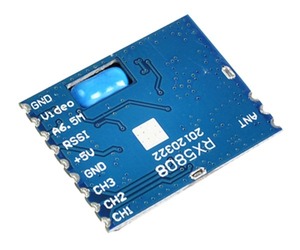 Boscam 5.8G Mini-récepteur audio-vidéo sans fil modèle RX5808 pour système d'hélicoptère RC - Product Image 3