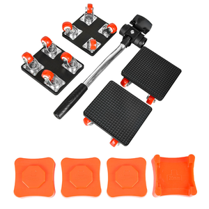 Heavy Duty Furniture Mover Tool Set with 360° Wheels, Furniture Lifter and Sliders, Easy Moving Rollers for <b>Bed</b> Sofa Cabinet - Product Image 6