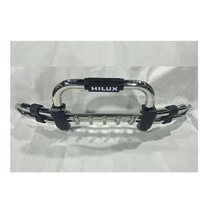 Para parachoques delantero de acero inoxidable para Hilux <span class=keywords><strong>Vigo</strong></span> con protector de parachoques delantero de plástico - Product Image 5