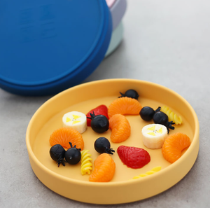 Assiette à fruits en silicone avec plateau rond, plat de service multifonction, assiette à pâtes pour l'apéritif, pour l'heure du dîner - Product Image 2