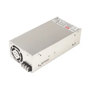 Mean Well HRPG-600 3.3V 5V 7.5V 12V 15V 24V 36V 48V PFC Function SMPS Single Output 600W Enclosed Switching Power Supply