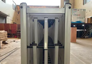 CXHA Gates Fences Designs Portes de stationnement Système de porte intelligent coulissant Portes externes Porte en maille rétractable