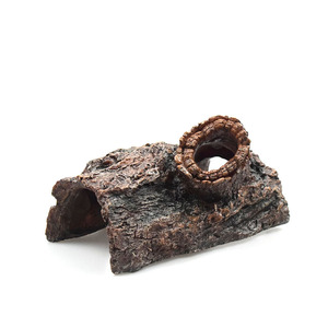 Caja decorativa para reptiles, acuario, pecera ornamental, paisajismo, casa de tortuga de corteza de resina - Product Image 3