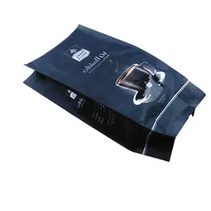 aluminum foil coffee packaging /coffee bag with one way valve