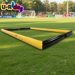 Inflable 3v3 campo de fútbol Street-Ready Blow-Up Sport Arena soplador bomba de aire 3 años de garantía parque de atracciones - Product Image 1