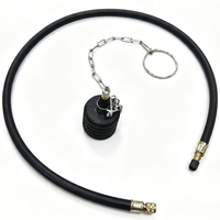 Bouchon de test gonflable pour tuyau 50S, bouchon en caoutchouc de 2 pouces pour test de pression de fuite de canalisation de drainage