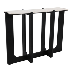 Consolle in marmo moderna e stretta per ingresso, soggiorno, arredo, mobiletto laterale piccolo per divano - Product Image 2