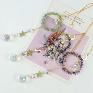 Attrape-Soleil en Cristal Attrape-Soleil en Cristal Cristaux bruts Lune Améthyste Citrine Rose Quartz <span class=keywords><strong>cache</strong></span> Soleil - Product Image 3