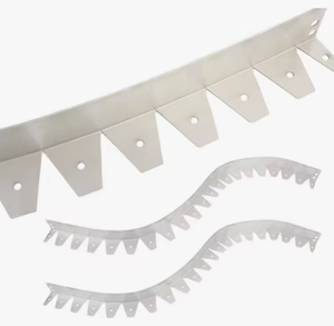 Bordure de jardin en acier inoxydable avec design facile à plier, bordure décorative en métal pour espaces extérieurs - Product Image 4