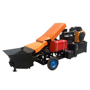 Pompe de livraison de béton de mortier de pierre fine diesel pour la construction - Product Image 3