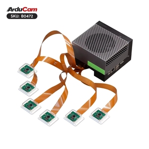 Kit <span class=keywords><strong>multi</strong></span>-caméras GGDX Chipboard Imx219 pour Agx Orin Dev, capteur 8MP, prend en charge jusqu'à 6 caméras en streaming - Product Image 5