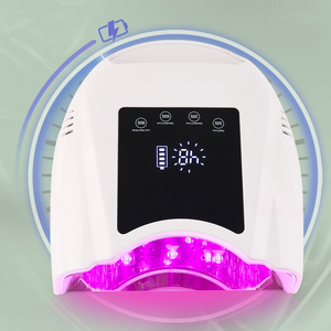หลอดไฟยูวี LED พกพาไร้สายกำลังสูง 98w สำหรับมืออาชีพ พร้อมปุ่ม Flash Cure ฐานถอดได้ ชาร์จซ้ำได้ ใช้ได้ทั้งในร้านเสริมสวยและที่บ้าน - Product Image 3