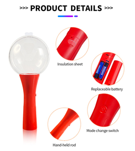 Qcool Giao hàng số lượng lớn <span class=keywords><strong>DMX</strong></span> tương thích <span class=keywords><strong>LED</strong></span> Clips cho Giáng sinh Đảng lập kế hoạch trên Off chuyển đổi dài tuổi thọ pin <span class=keywords><strong>LED</strong></span> ánh sáng GLOW STICK - Product Image 4