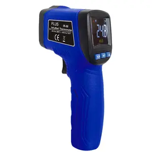Thermometers Digital Infrared Industrial Backlight Button Ir Pyrometer Industrial Temperature Measuring Gun