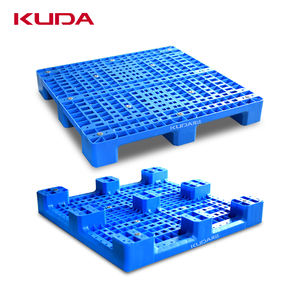 พาเลทพลาสติก KUDA 1108A-WGJJ แบบหน้าเดียว รับน้ำหนักได้มาก รับน้ำหนักได้สูงสุด 1.5 ตัน รับน้ำหนักได้แบบคงที่ 6 ตัน ขนาด 1100x800x160 มม. - Product Image 2
