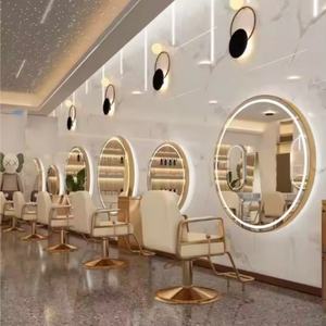 2025 Sober Salon Round Makeup <b>Mirror</b> <b>Led</b> <b>Wall</b> <b>Mirror</b> Vanity <b>Mirror</b> With Lights - Product Image 2