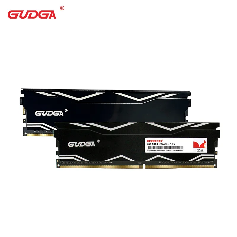 Gudga – mémoire RAM DDR4 pour ordinateur de bureau, 3200MHz, 4 go, 8 go, 16 go, avec gilet de refroidissement mecha, vente en gros